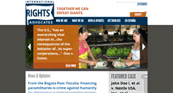 Desktop Screenshot of iradvocates.org